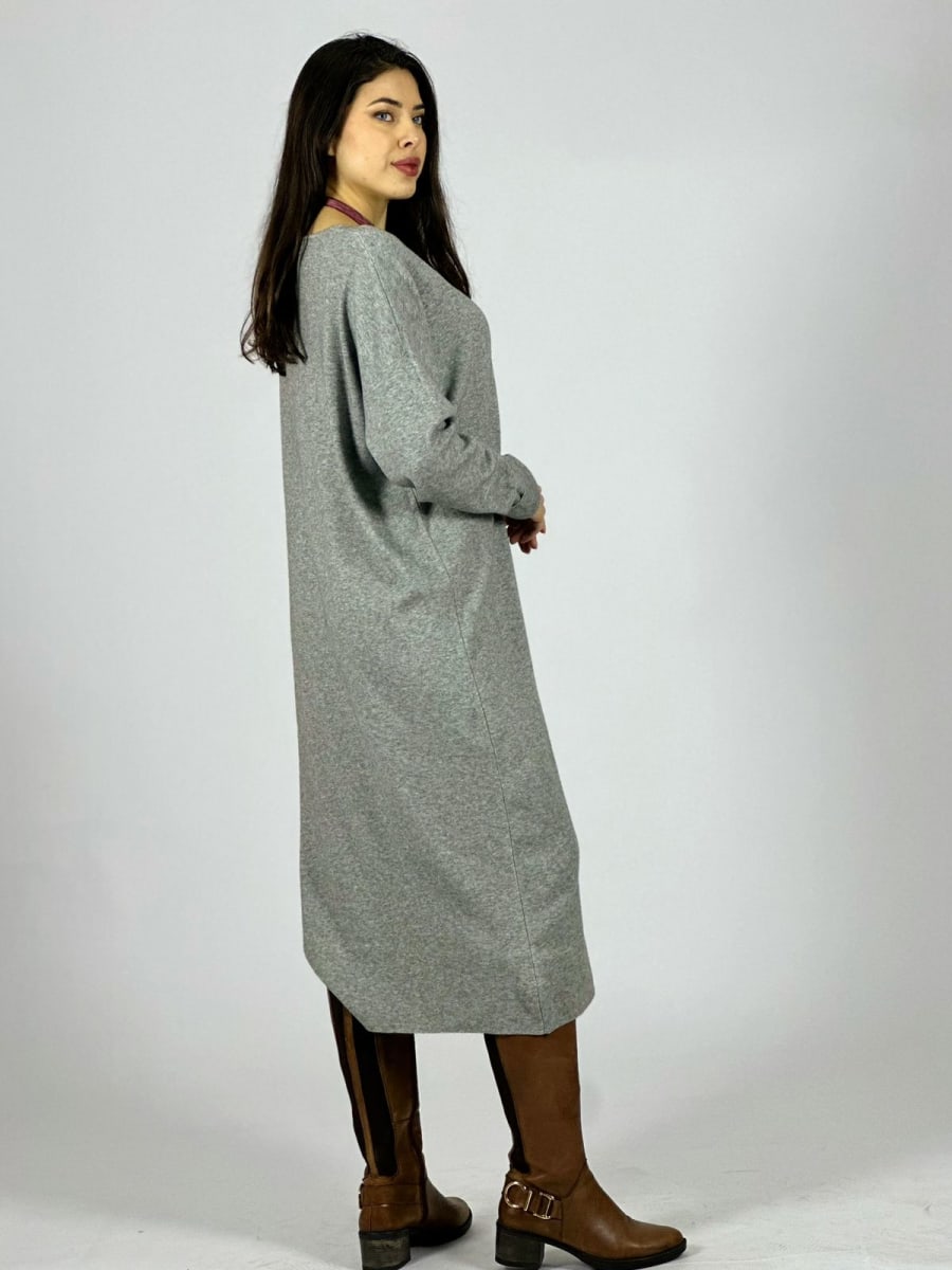 Vestido Largo de Lana A4-8719