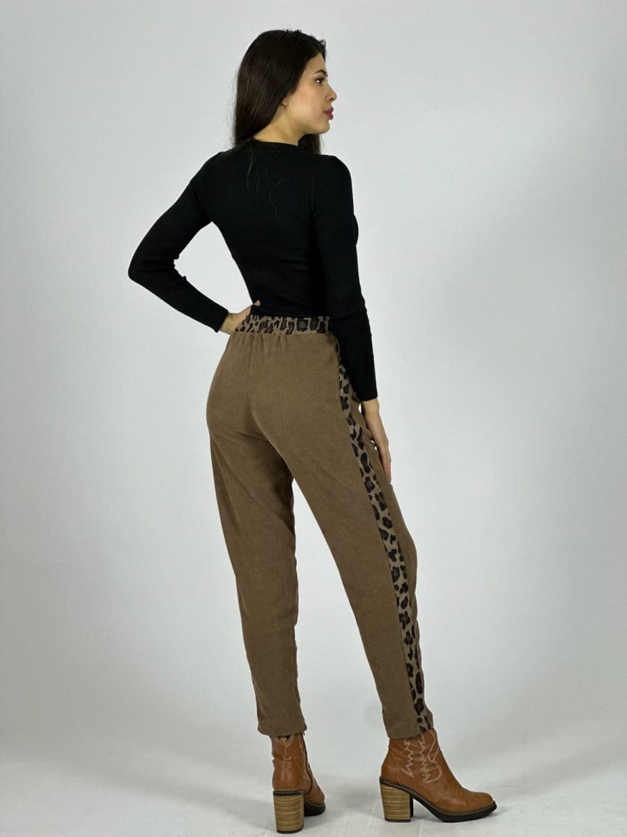 Jogger Cotele Bordes Print A1-1110