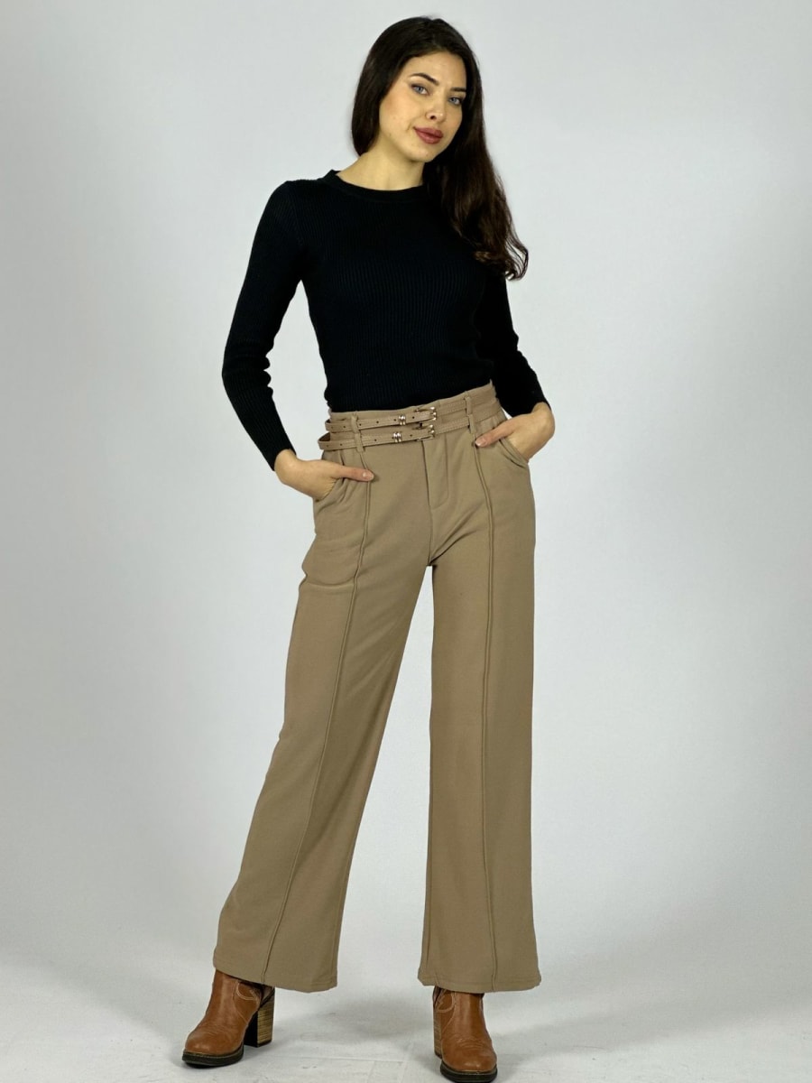 Palazzo SoftShell Doble Cinturon A1-352