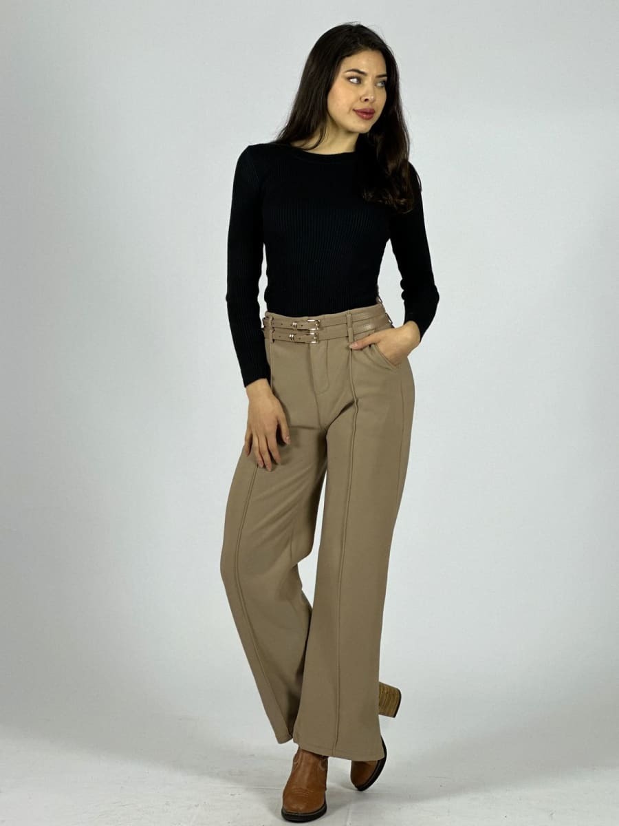 Palazzo SoftShell Doble Cinturon A1-351