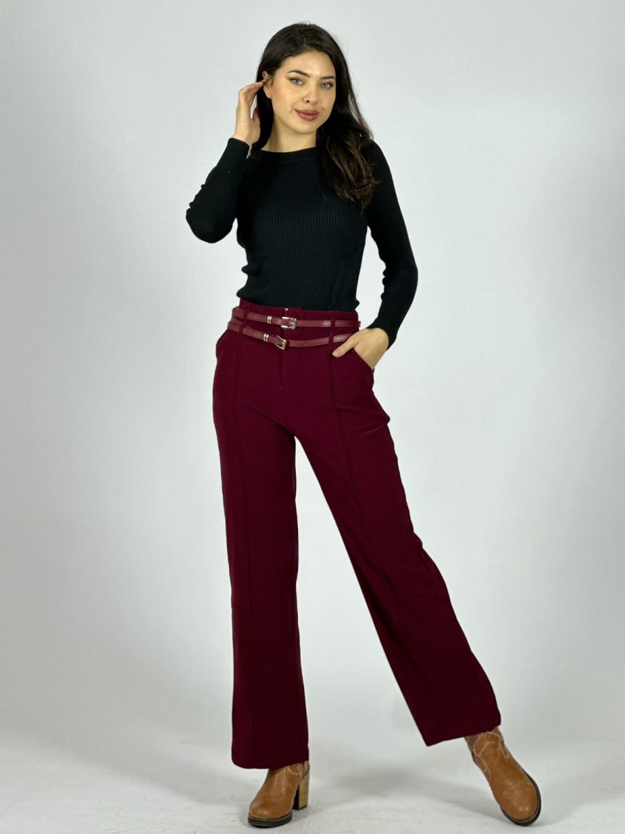 Palazzo SoftShell Doble Cinturon A1-356