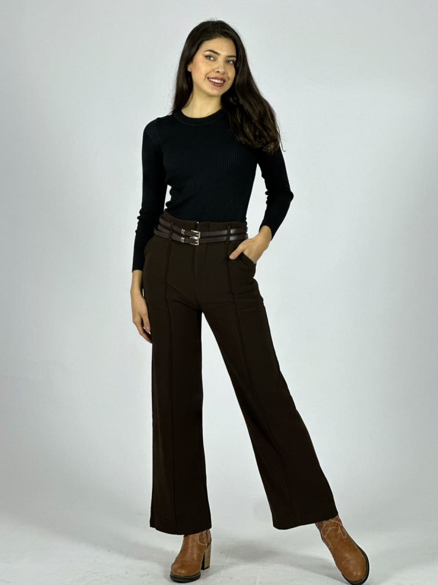 Palazzo SoftShell Doble Cinturon A1-359