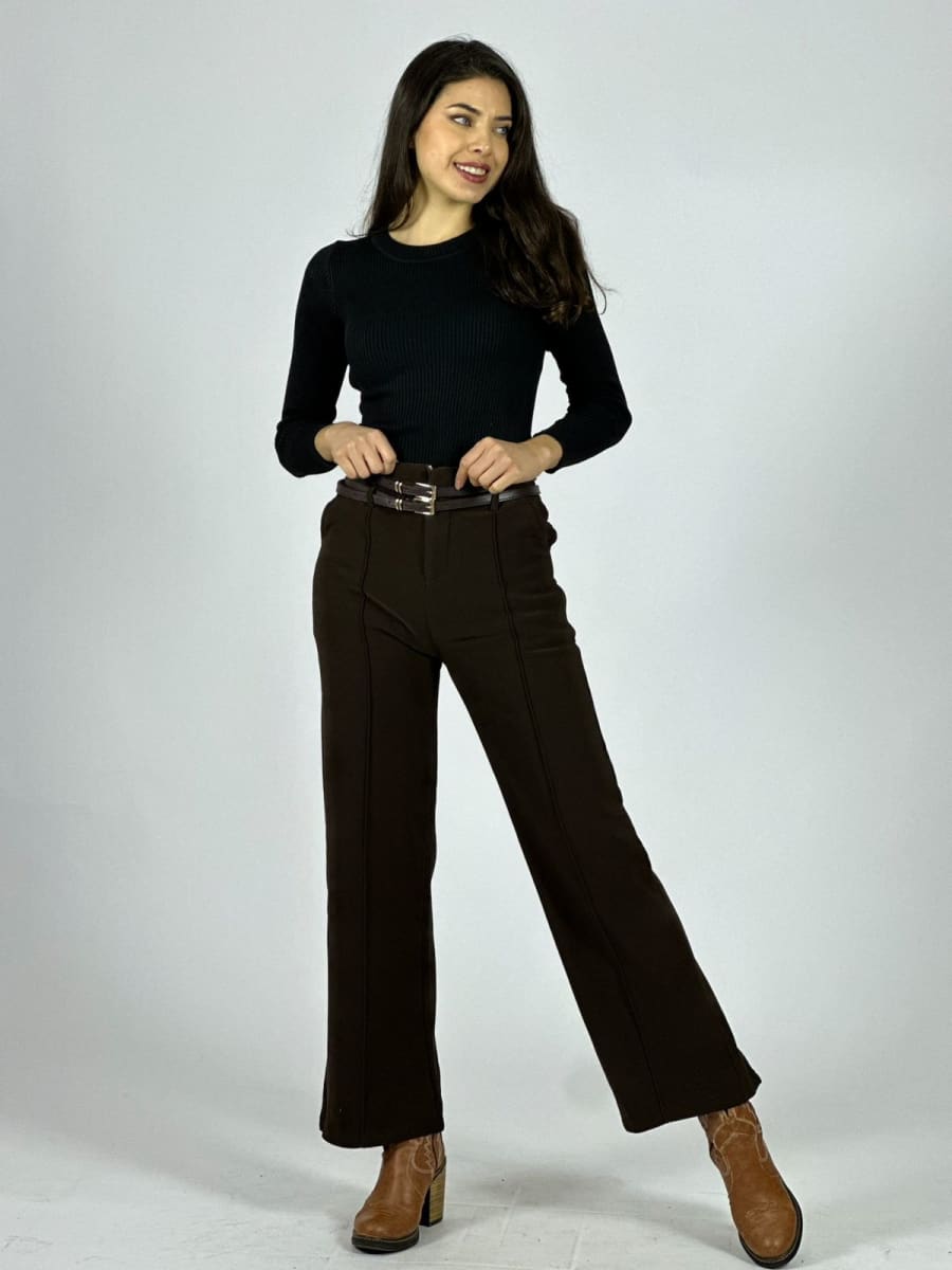 Palazzo SoftShell Doble Cinturon A1-3511