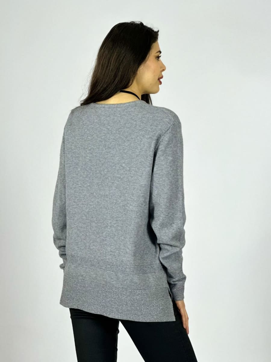 Sweater Spandex Bordes con Brillos A3-744