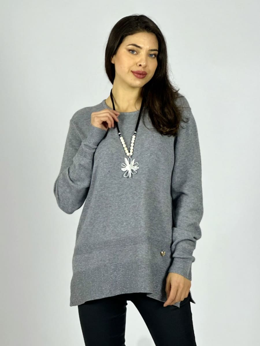 Sweater Spandex Bordes con Brillos A3-742