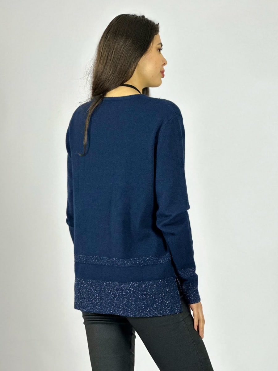 Sweater Spandex Bordes con Brillos A3-7415