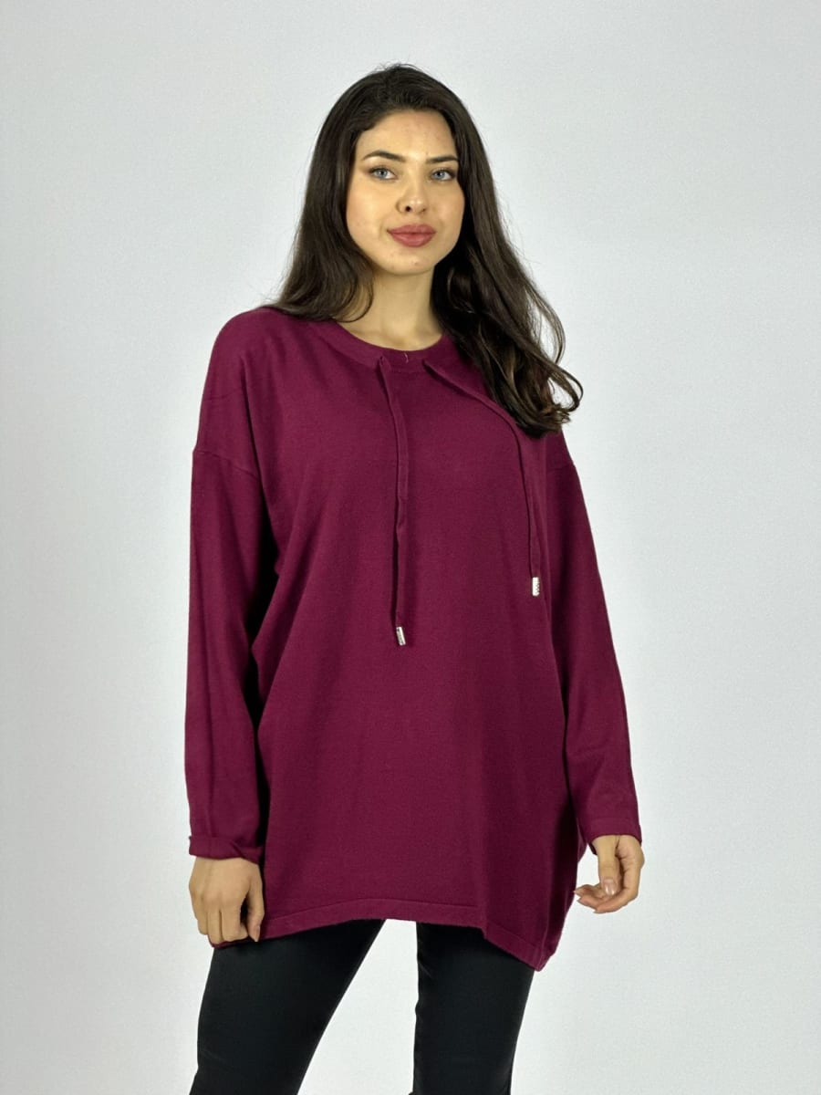 Sweater Spandex Amarra en Cuello11