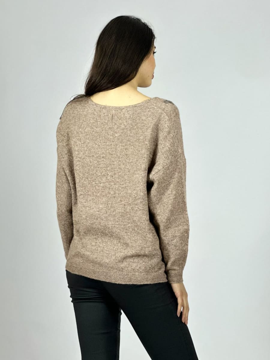Sweater Lana Manchas Brillantes A1-274