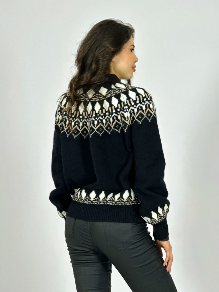 Sweater Lana Diseño Tipo Rombo A3-7613
