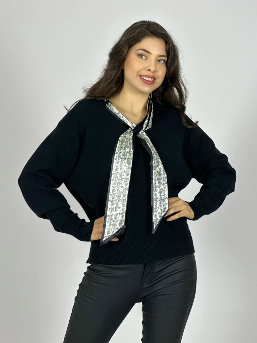 Sweater Spandex con Pañuelo A1-19/259