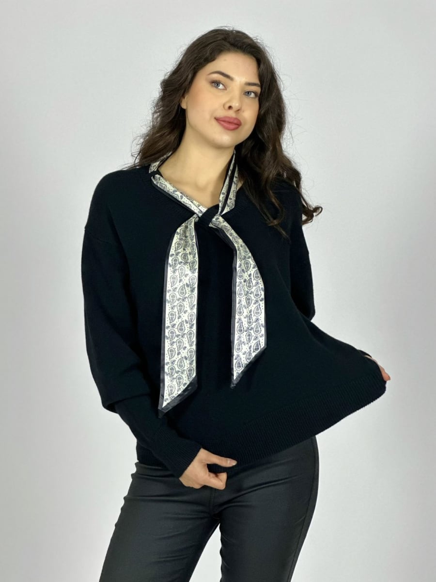 Sweater Spandex con Pañuelo A1-19/258