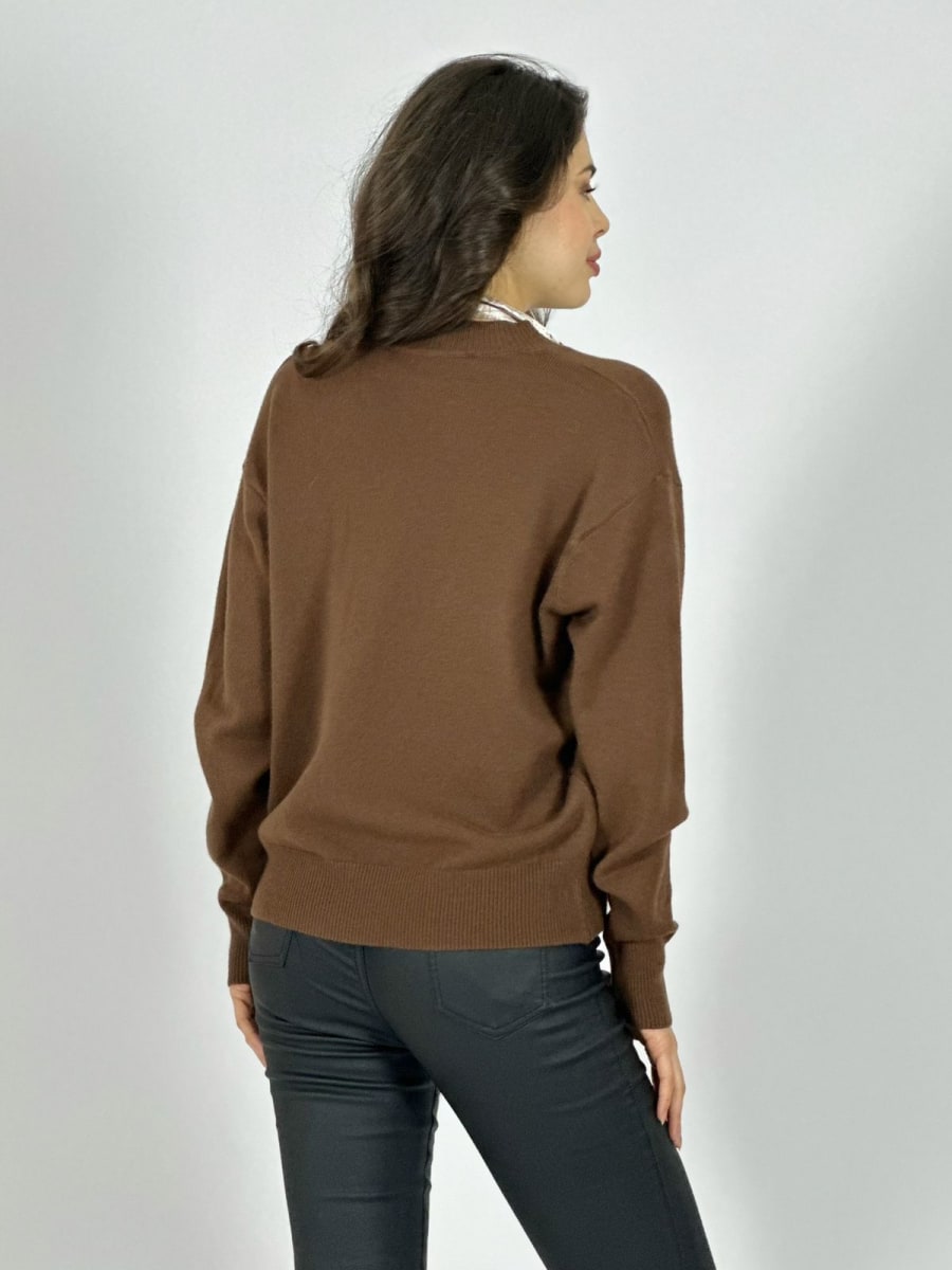 Sweater Spandex con Pañuelo A1-19/2515