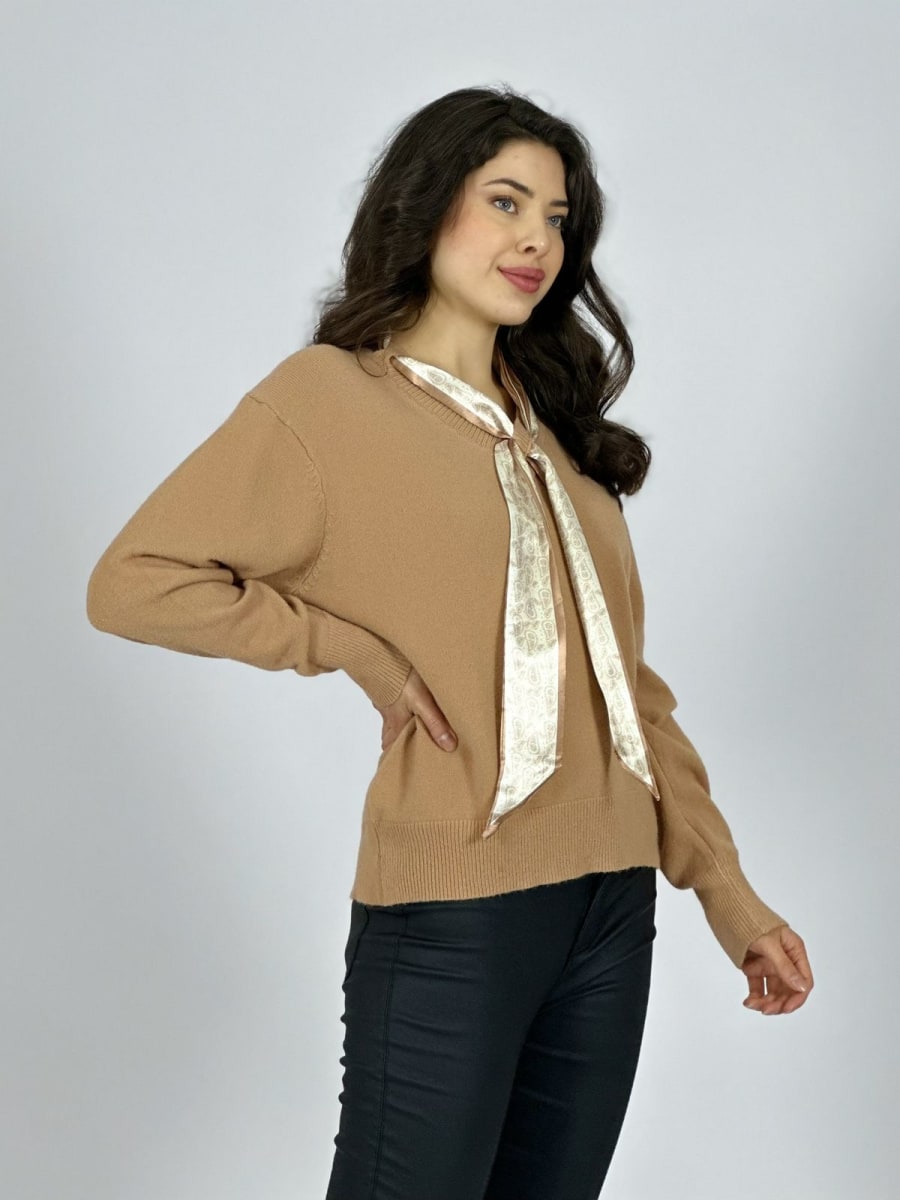 Sweater Spandex con Pañuelo A1-19/2517