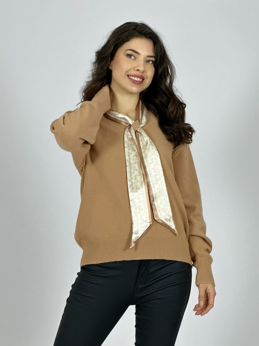 Sweater Spandex con Pañuelo A1-19/2516