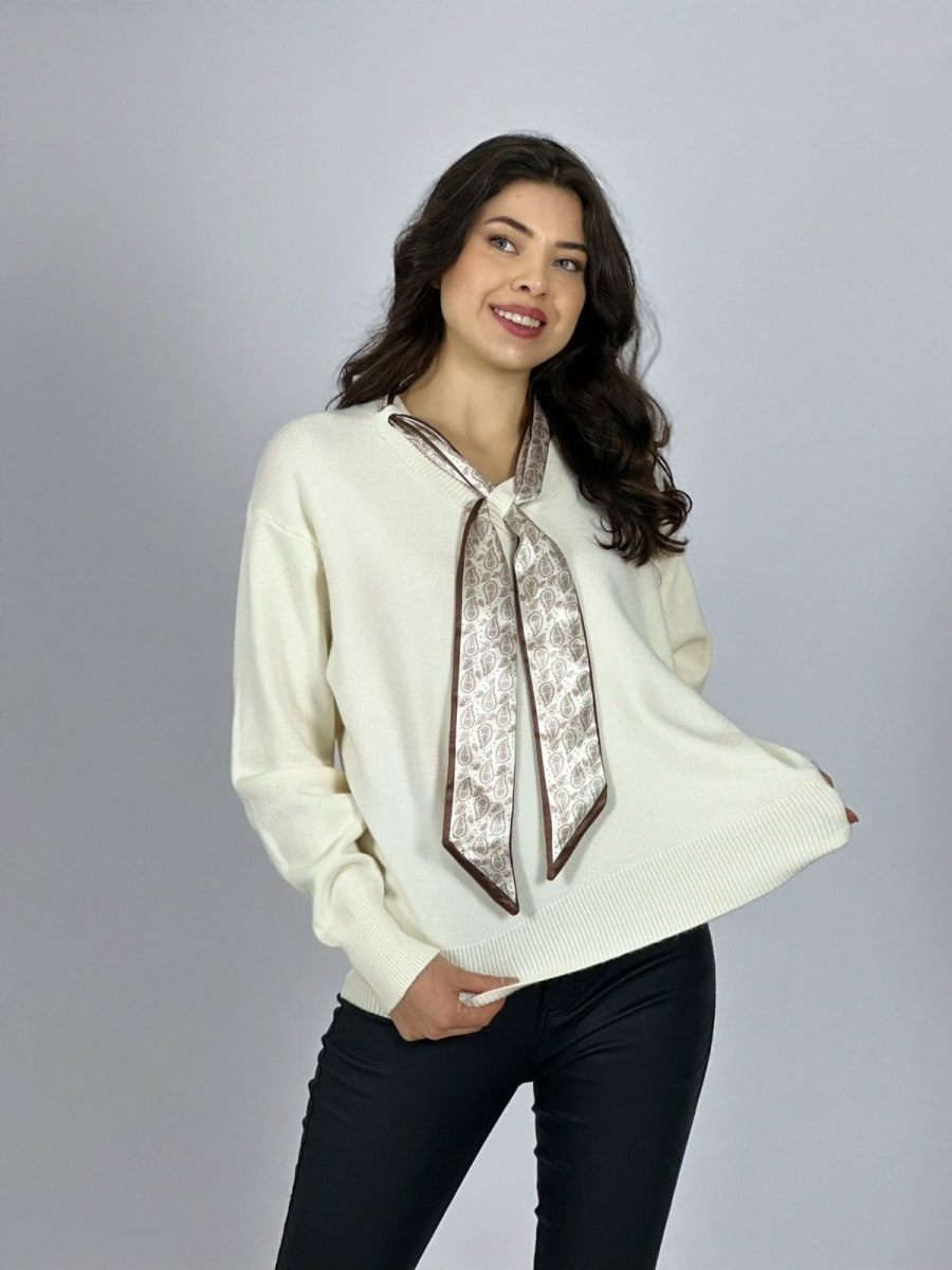 Sweater Spandex con Pañuelo A1-19/252