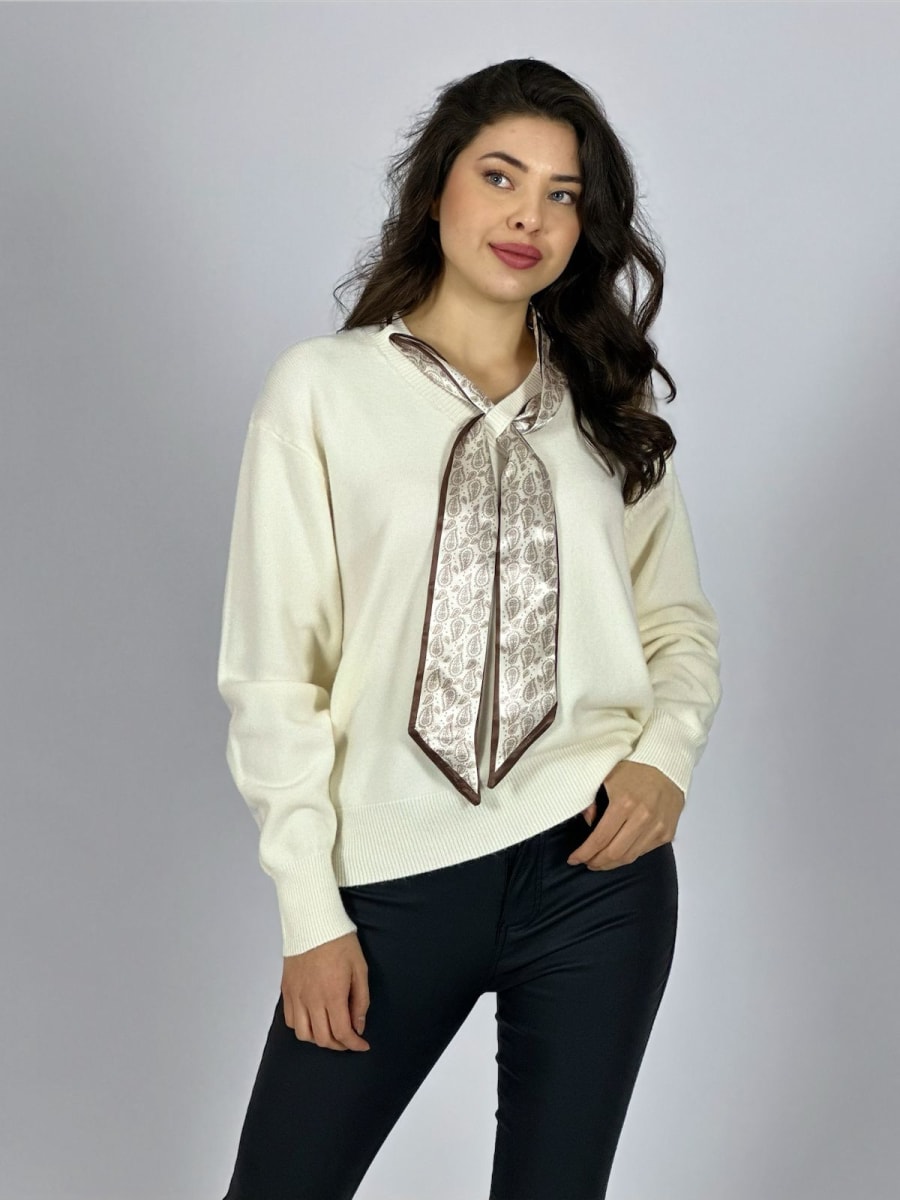 Sweater Spandex con Pañuelo A1-19/253