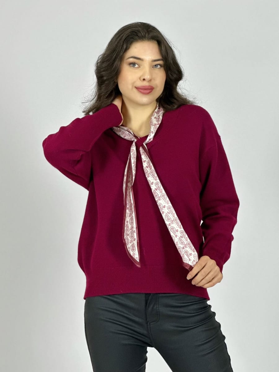 Sweater Spandex con Pañuelo A1-19/255