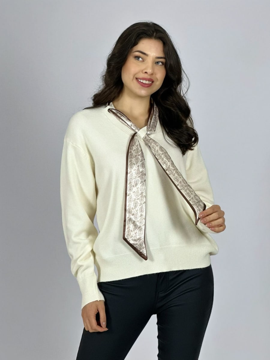 Sweater Spandex con Pañuelo A1-19/251