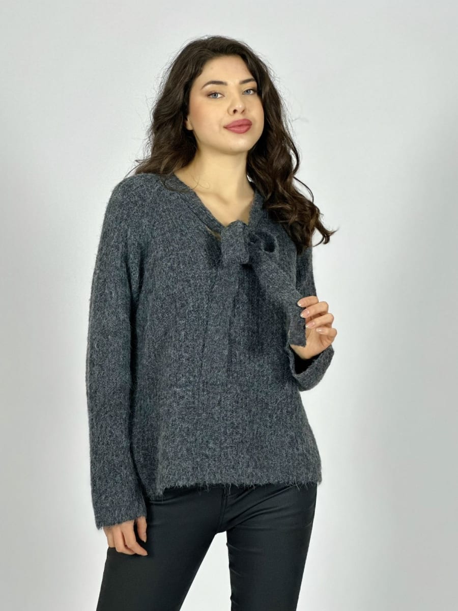 Sweater Lana Relieves Rombos y Perlas A3-75/782