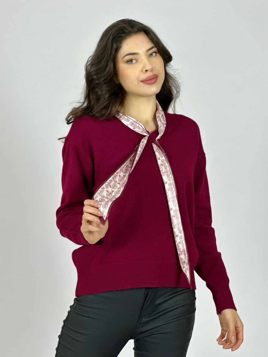 Sweater Spandex con Pañuelo A1-19/256
