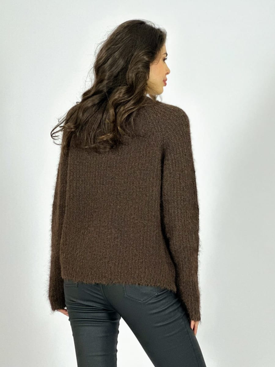 Sweater Lana Relieves Rombos y Perlas A3-75/787