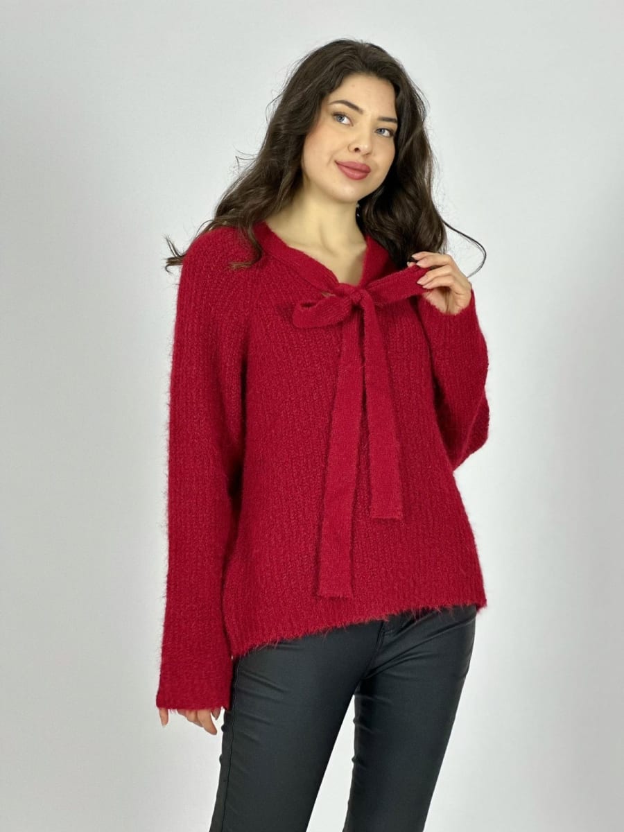 Sweater Lana Relieves Rombos y Perlas A3-75/789
