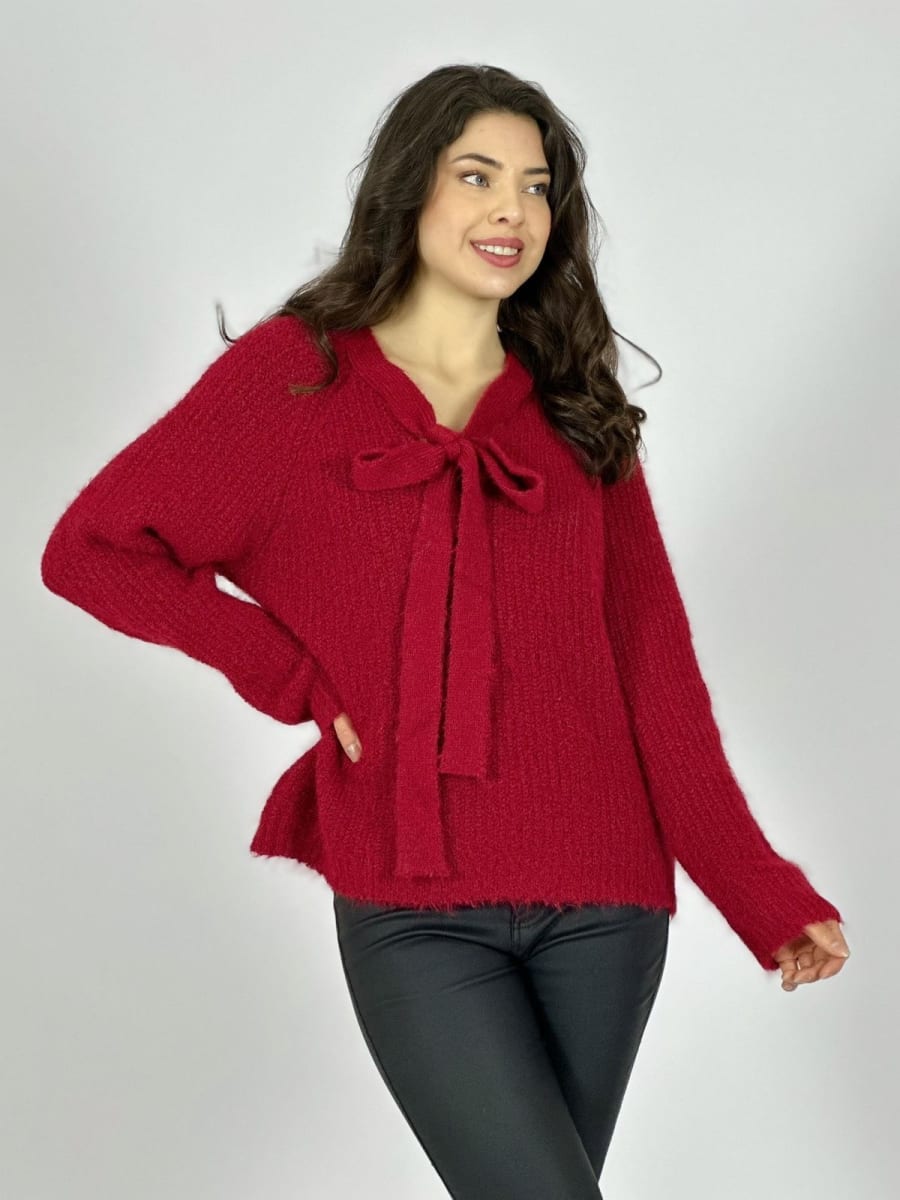 Sweater Lana Relieves Rombos y Perlas A3-75/788
