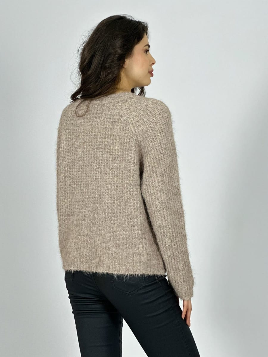 Sweater Lana Relieves Rombos y Perlas A3-75/7816