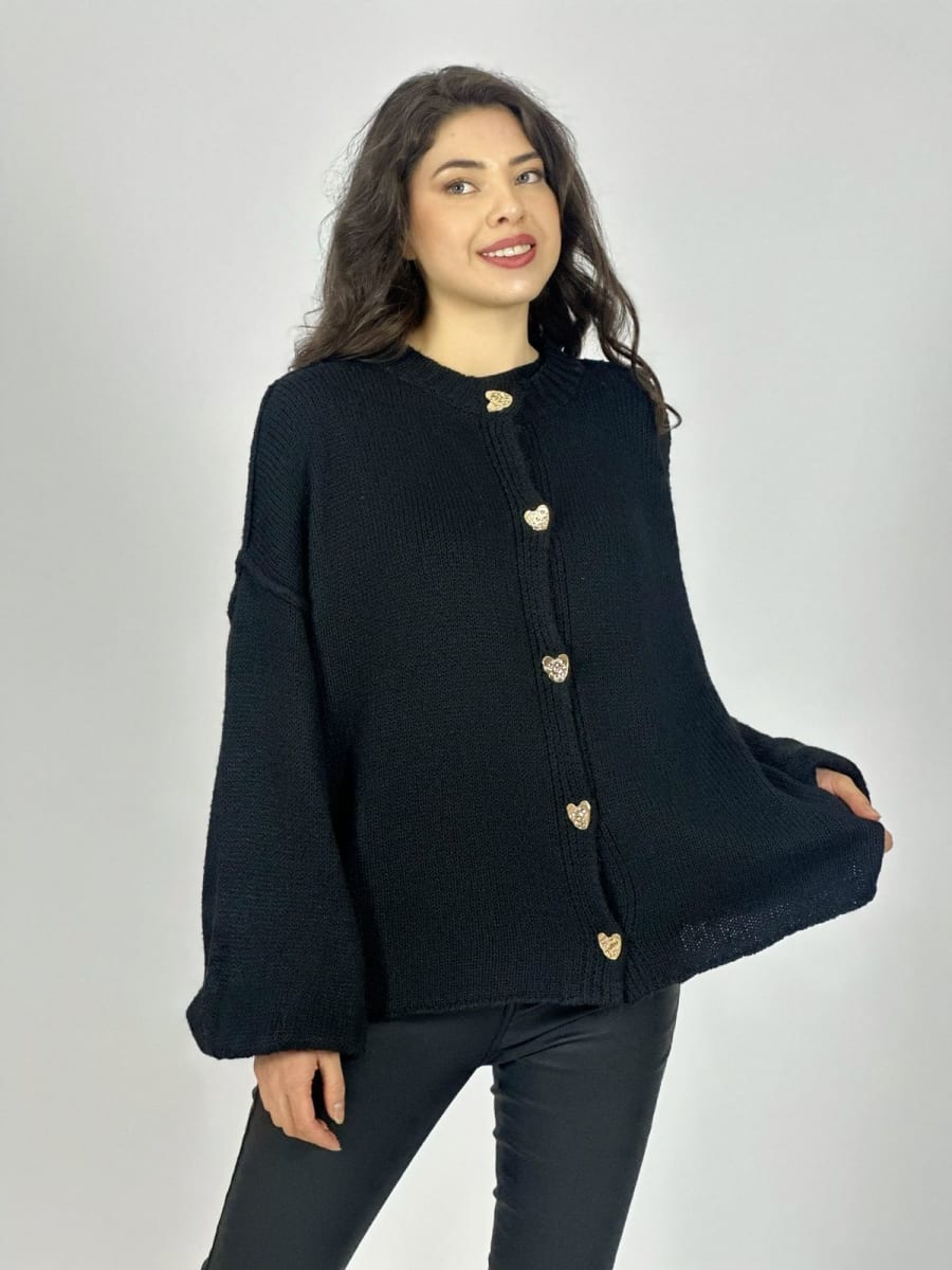Sweater Lana Botones Corazon A3-78/817