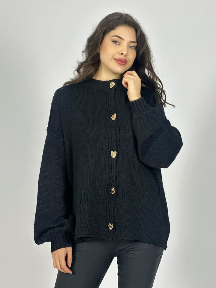 Sweater Lana Botones Corazon A3-78/818