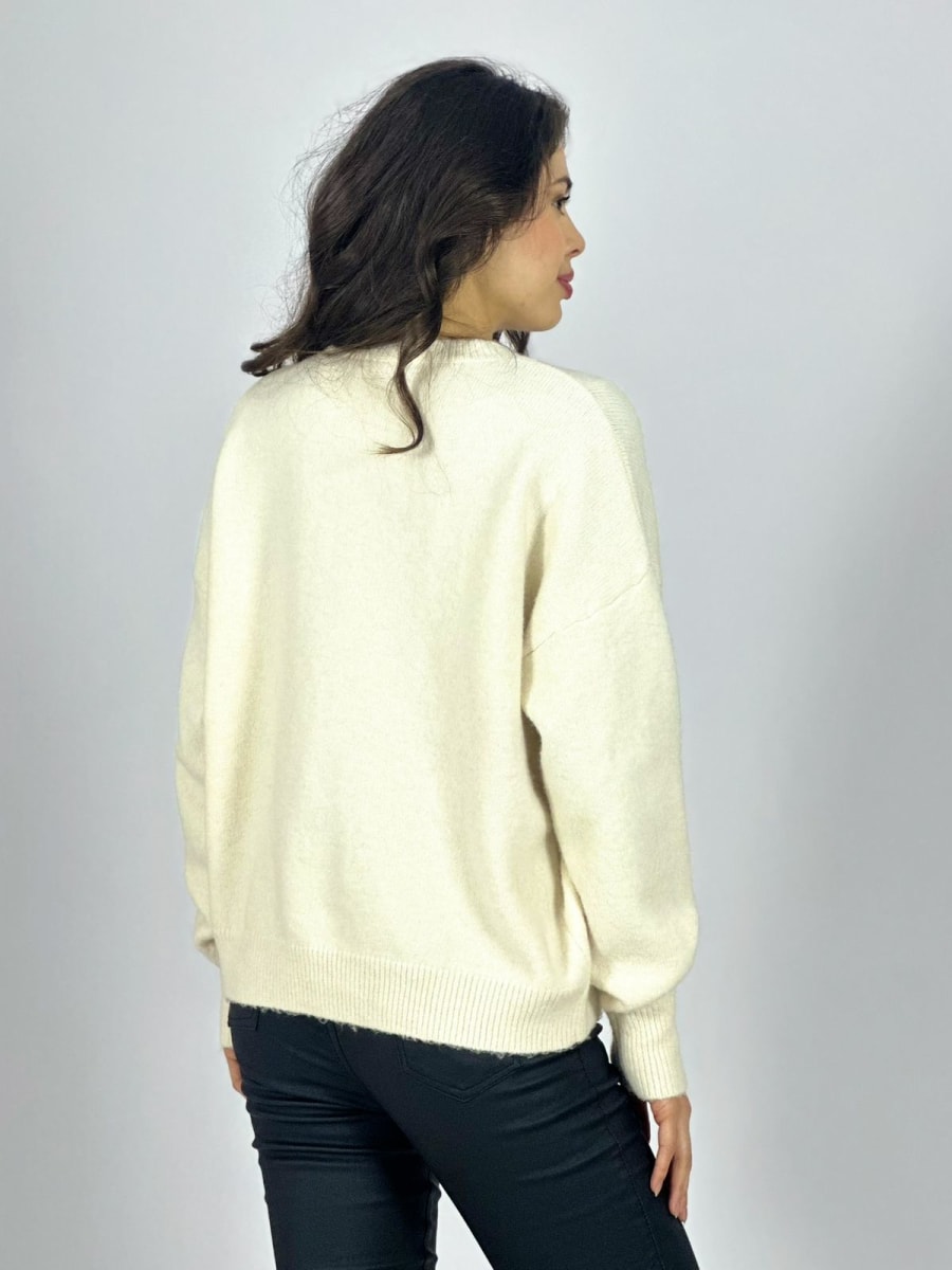 Sweater Lana Botones Dorados A3-77/8018