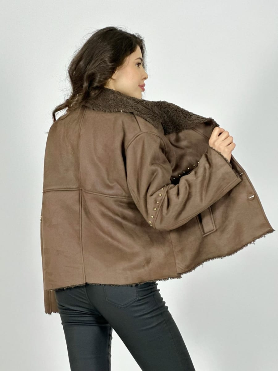 Chaqueta Achiporrada Tachas Cruzadas B3-151/15411