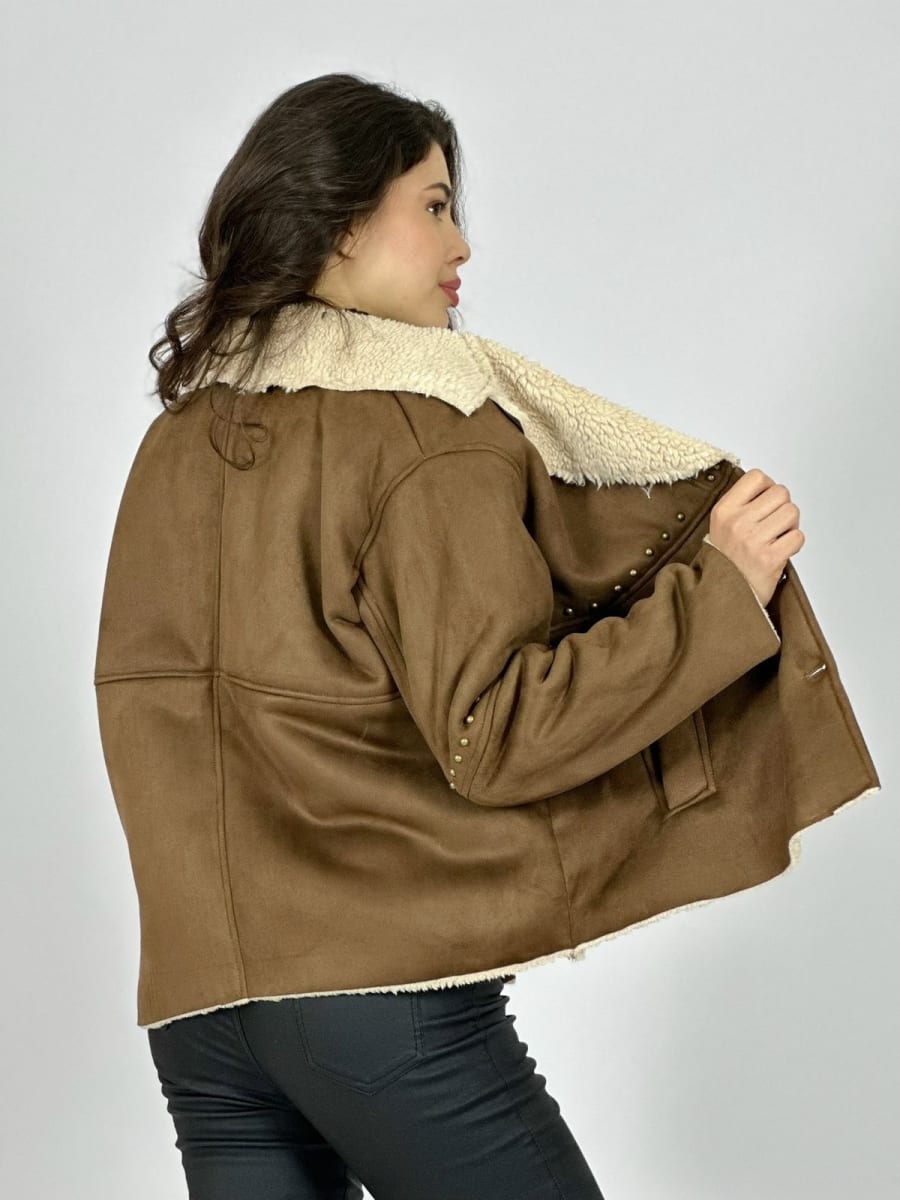 Chaqueta Achiporrada Tachas Cruzadas B3-151/1544