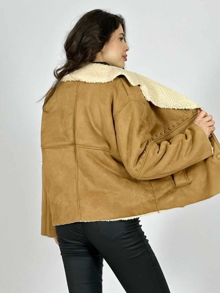 Chaqueta Achiporrada Tachas Cruzadas B3-151/1547