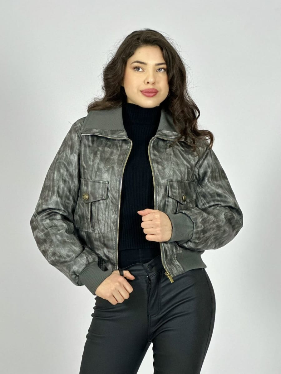 Chaqueta Eco Cuero Corta B3-137/1435