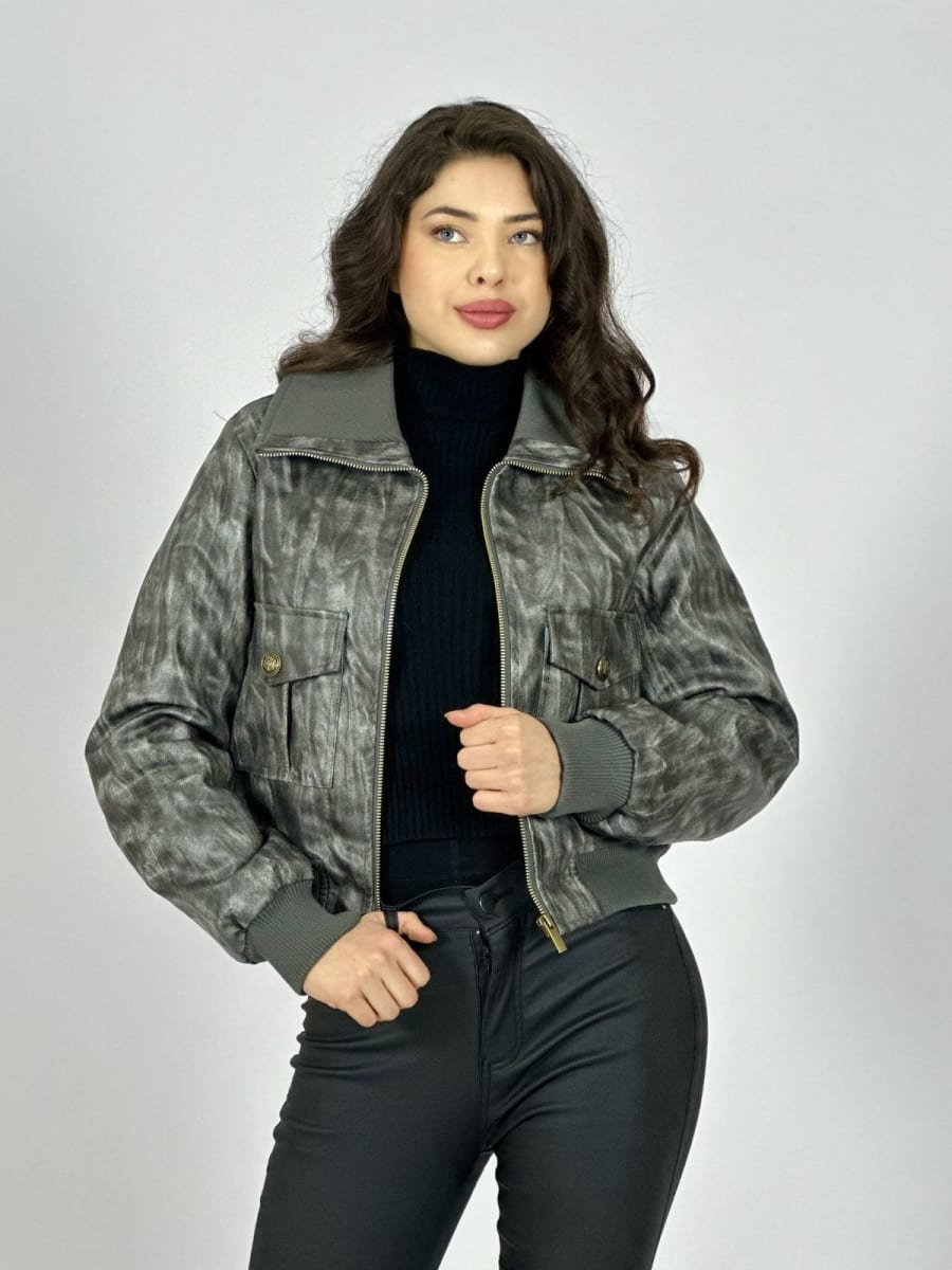 Chaqueta Eco Cuero Corta B3-137/1436