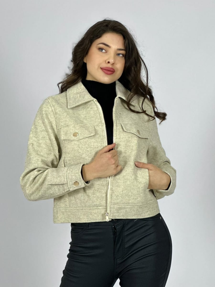 Chaqueta de Paño Forrada B4-166//1681