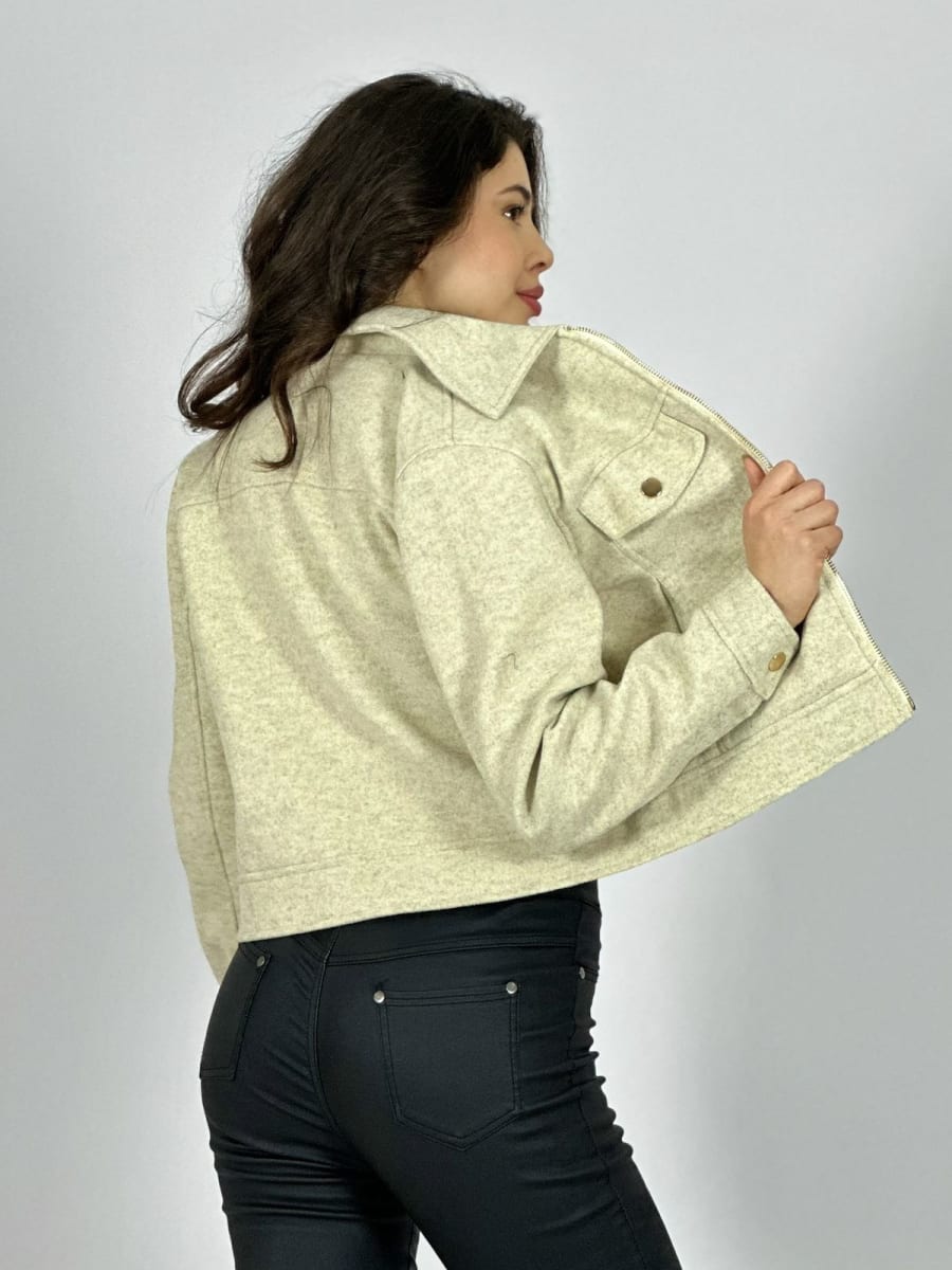 Chaqueta de Paño Forrada B4-166//1683