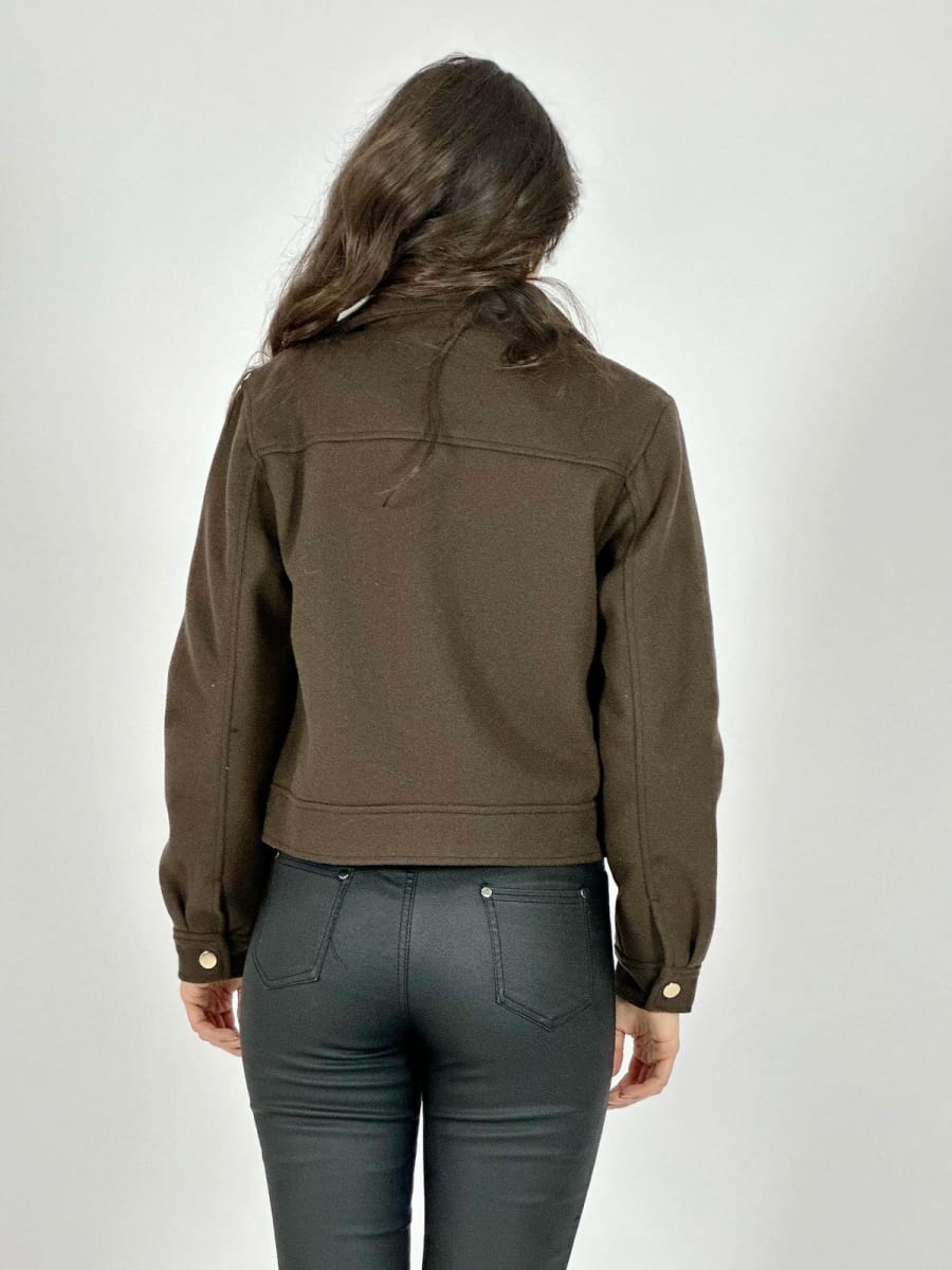 Chaqueta de Paño Forrada B4-166//1687