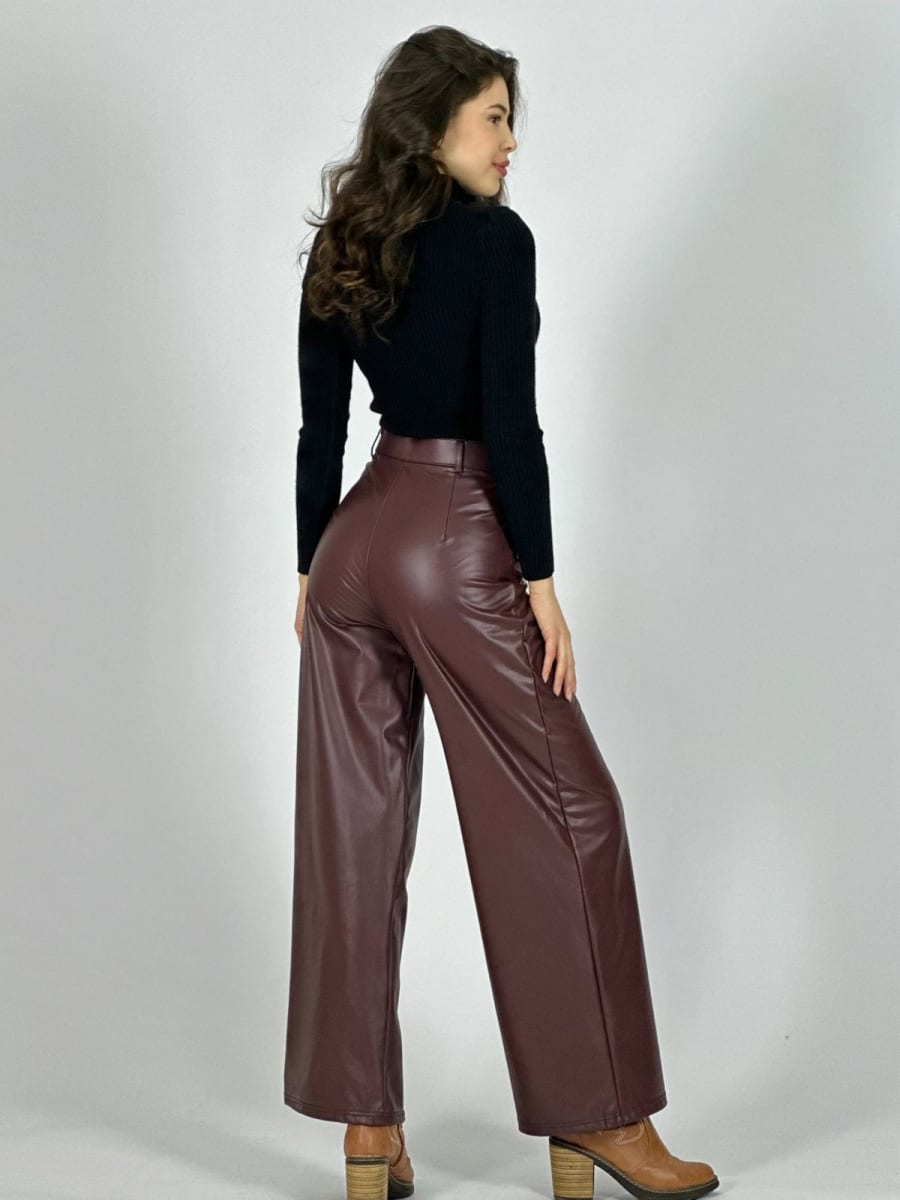 Pantalon Eco Cuero A1-413