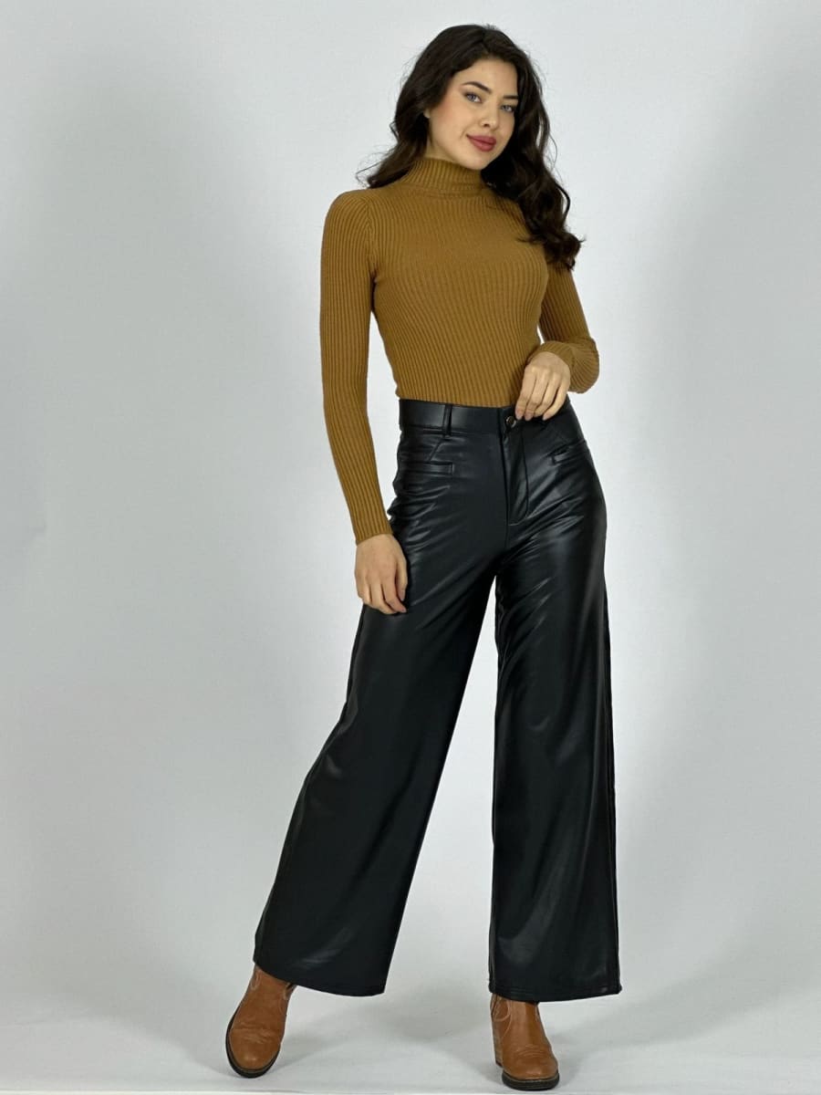 Pantalon Eco Cuero A1-418