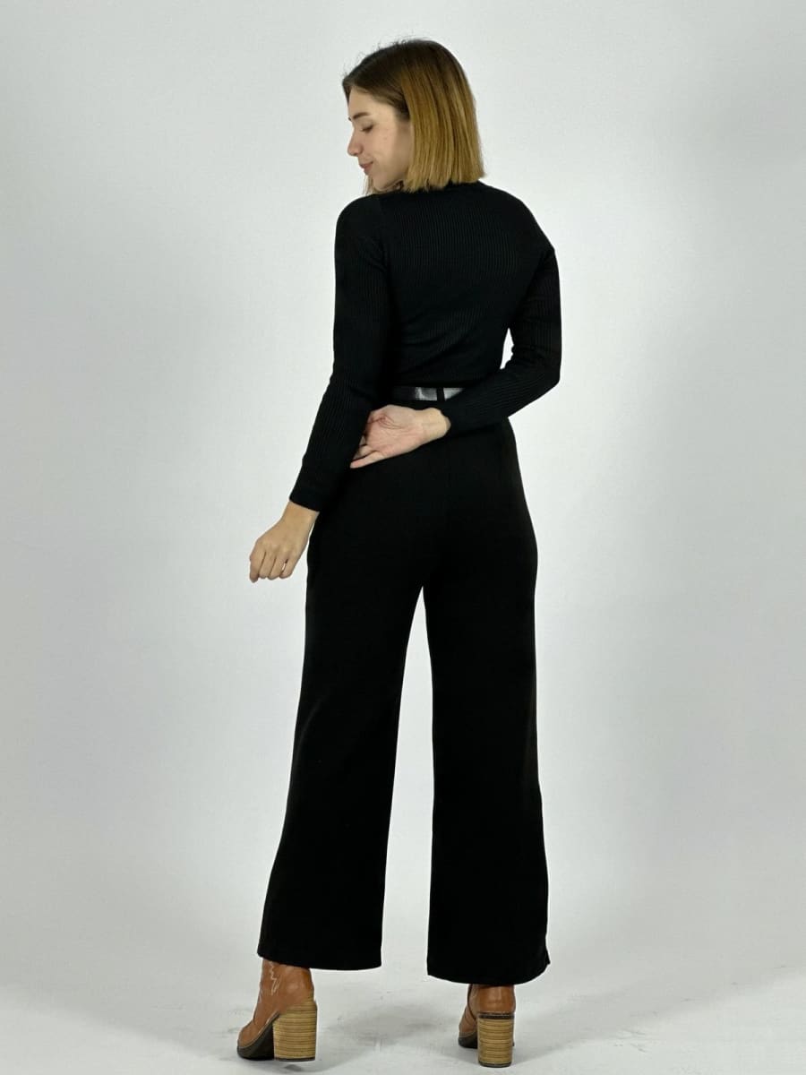 Pantalon de Paño Con Cinturon Incluido A4-9214