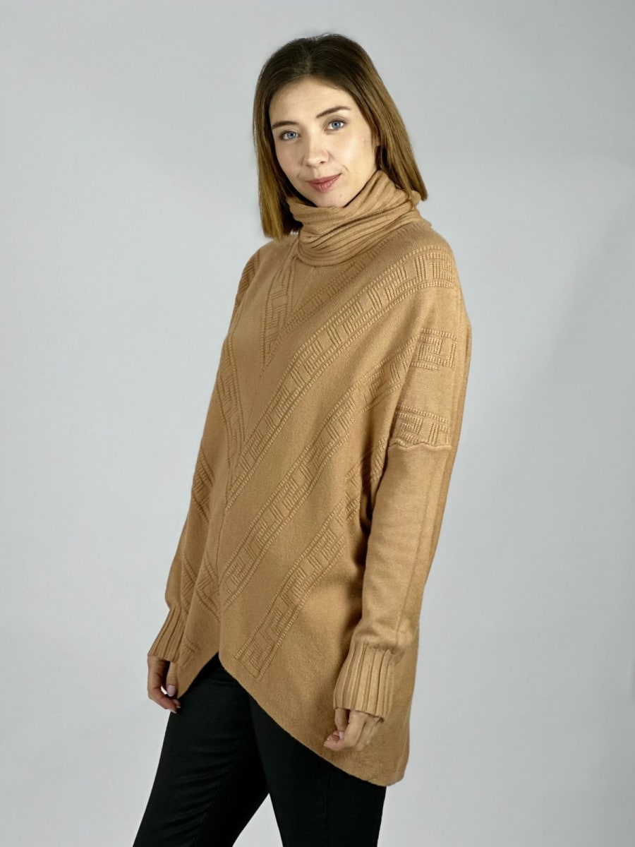 Sweater Costura Diseño en V A4-915