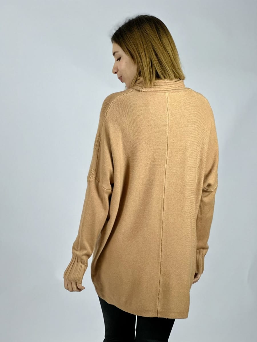 Sweater Costura Diseño en V A4-916