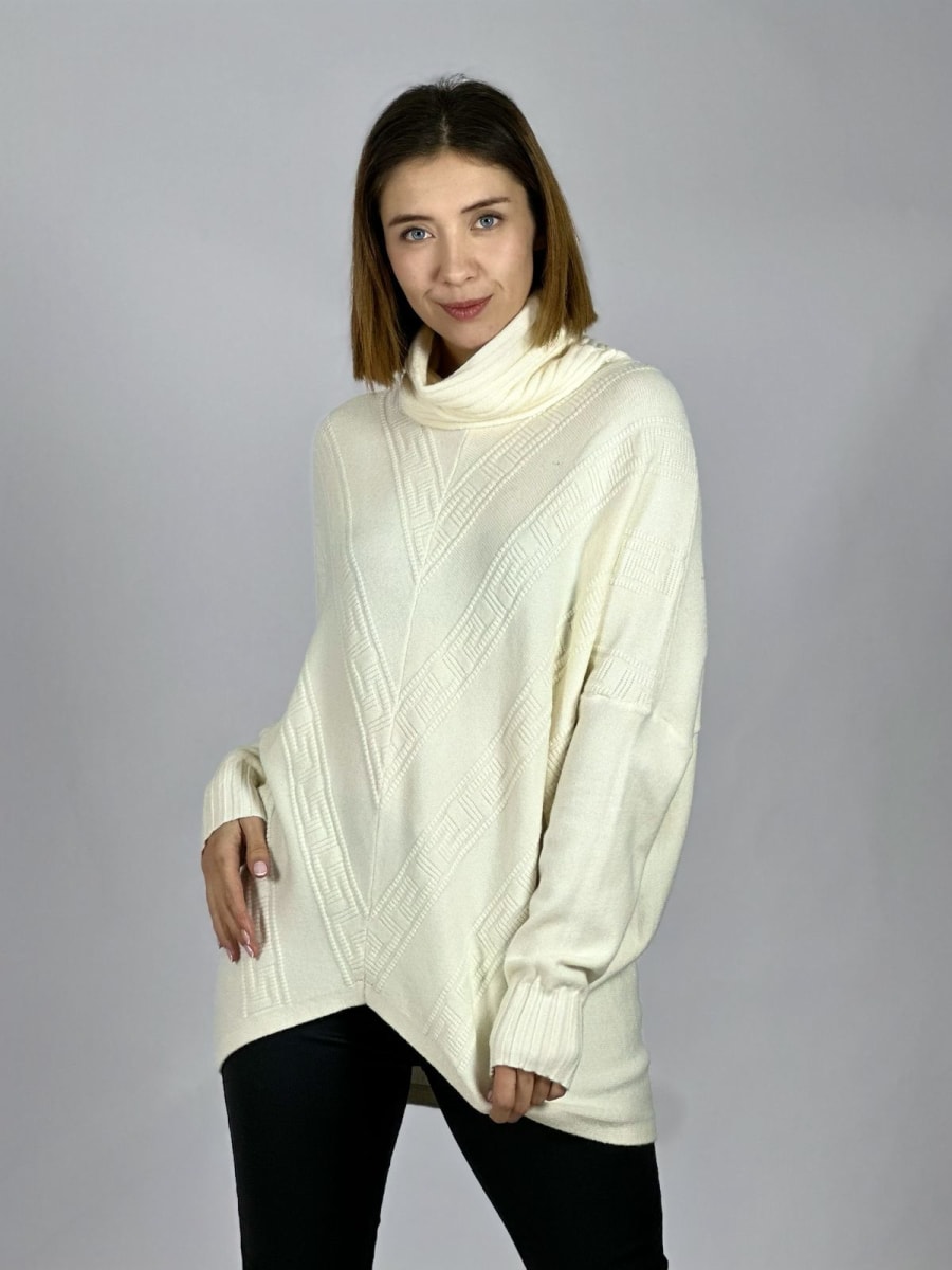 Sweater Costura Diseño en V A4-918