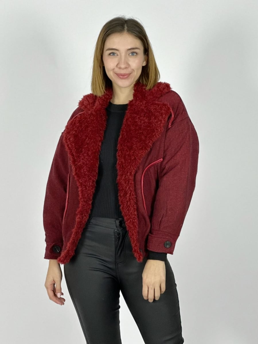 Chaqueta Con Chiporro en Cuello B3-145/15412