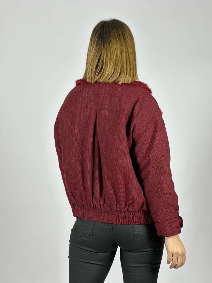Chaqueta Con Chiporro en Cuello B3-145/15414