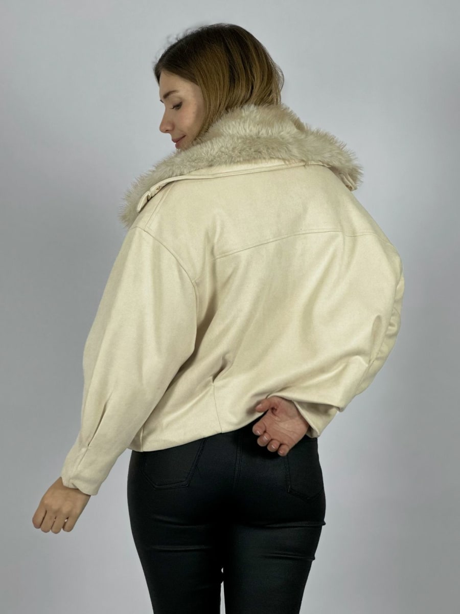 Chaqueta Gamuza Acolchada B1-110//1164