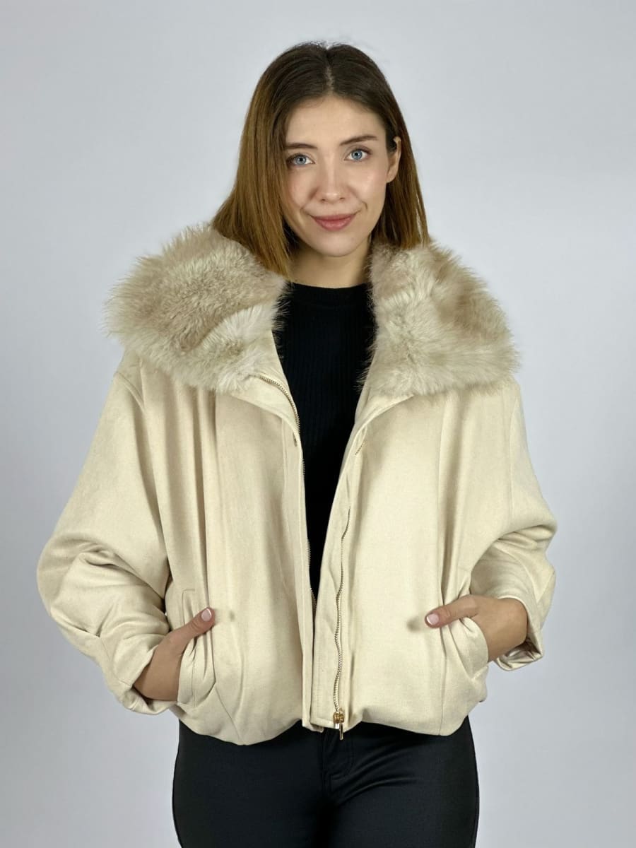 Chaqueta Gamuza Acolchada B1-110//1162