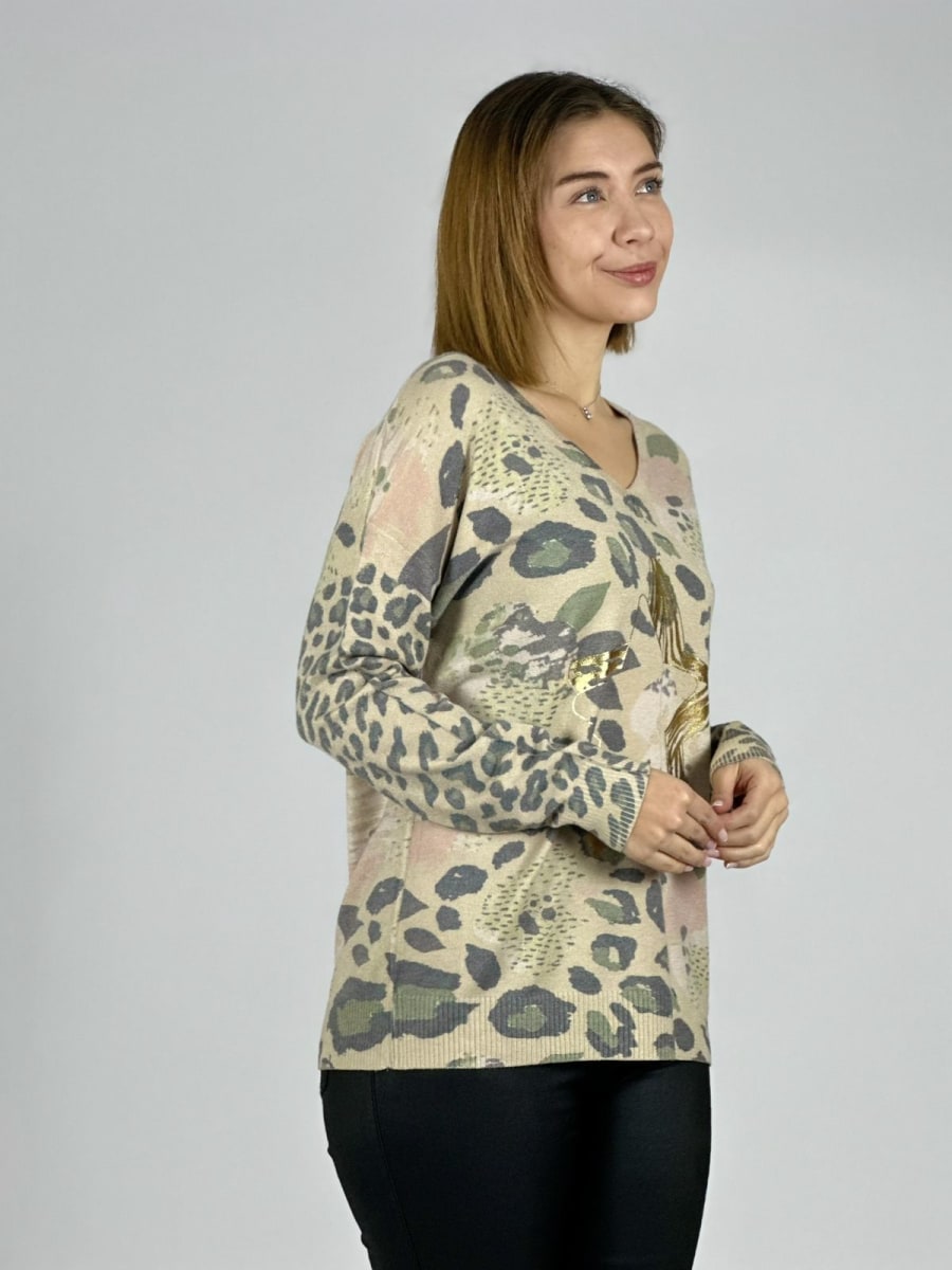Sweater Manchas/Estrella Dorada B4-1636